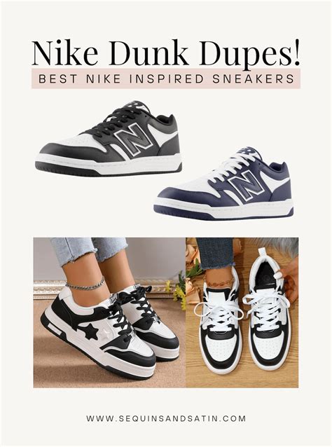 dupe shoes nike|best dunk dupe under 100.